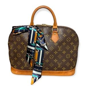 Authentic Louis Vuitton Alma Handbag